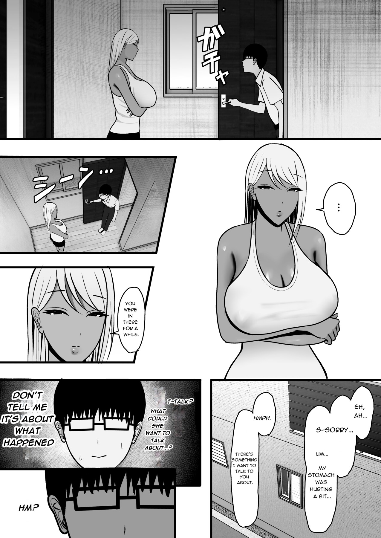 Hentai Manga Comic-GAL MOTHER SEX FRIEND-Read-12
